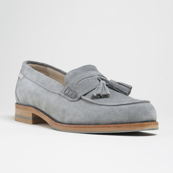 Suede on sale grey loafers